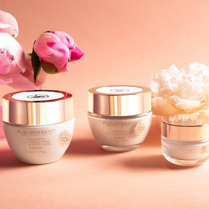 Fleurissent Skincare - Wholesale Facial Moisturizer - Rejuvenating (Peony) Facial Cream