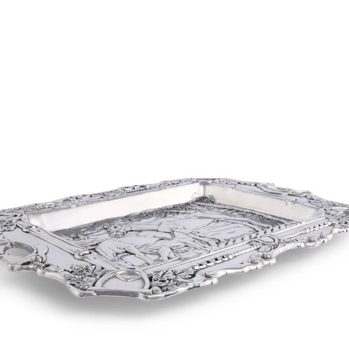 Arthur Court - Wholesale Decorative tray - Grazing Horses Parlor Tray2