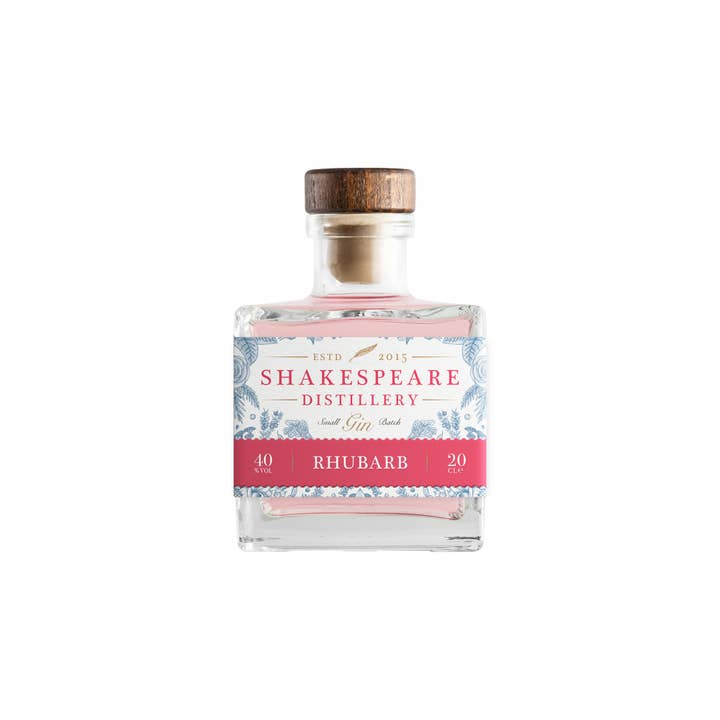 Shakespeare Distillery – wholesale Gin – Rhubarb Gin1