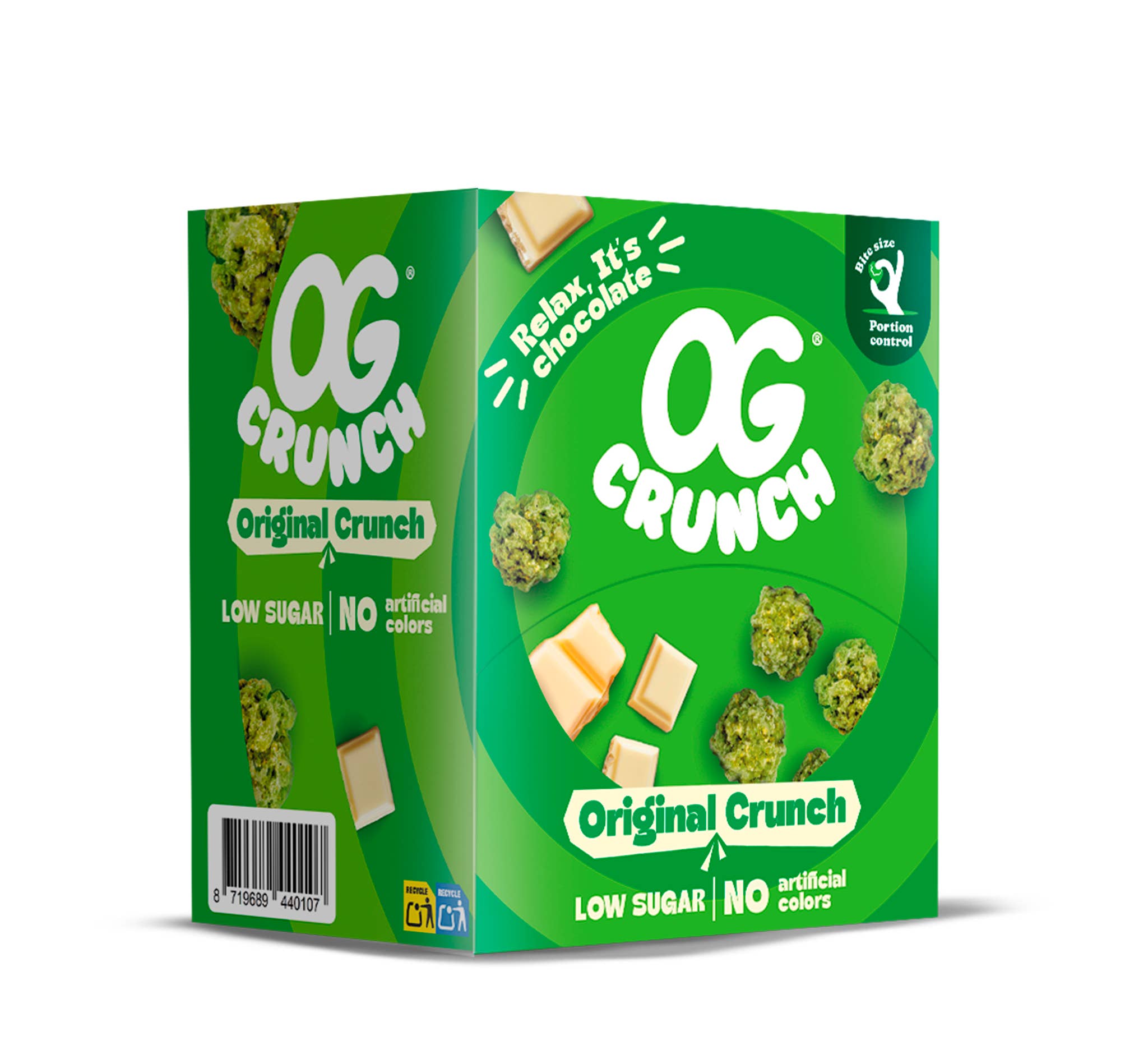 OG Crunch – wholesale Chocolate – OG Crunch Chocolate CRUNCHBOX 36 x10g