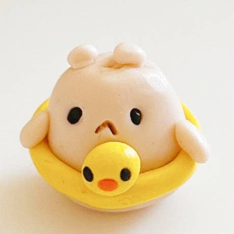 Seenee Scribbles - Wholesale Decorative Figurine - Beach Boy Hammy Clay Buddy0