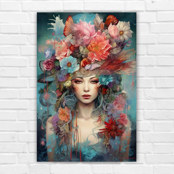 Boho Woman Print for wholesale by Suave Art Prints