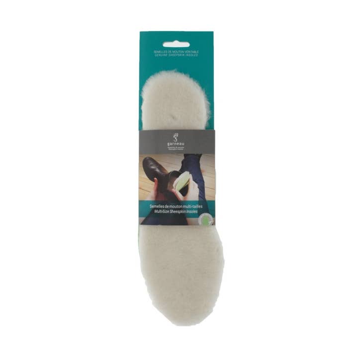 multi-size sheepskin soles for women for wholesale by Atelier Garneau