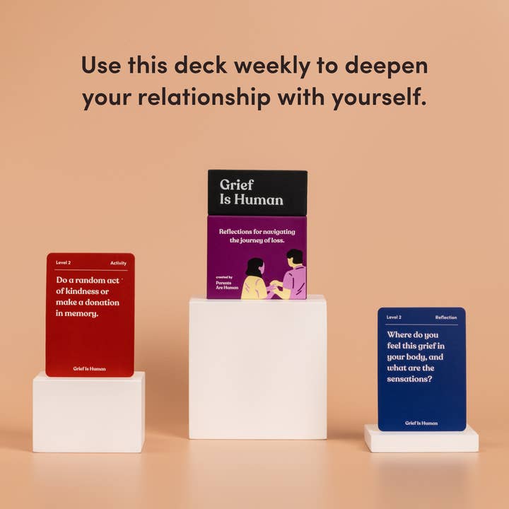 Parents Are Human | Card Games for Family, Love, & Healing - Wholesale Card Game - Grief Is Human8