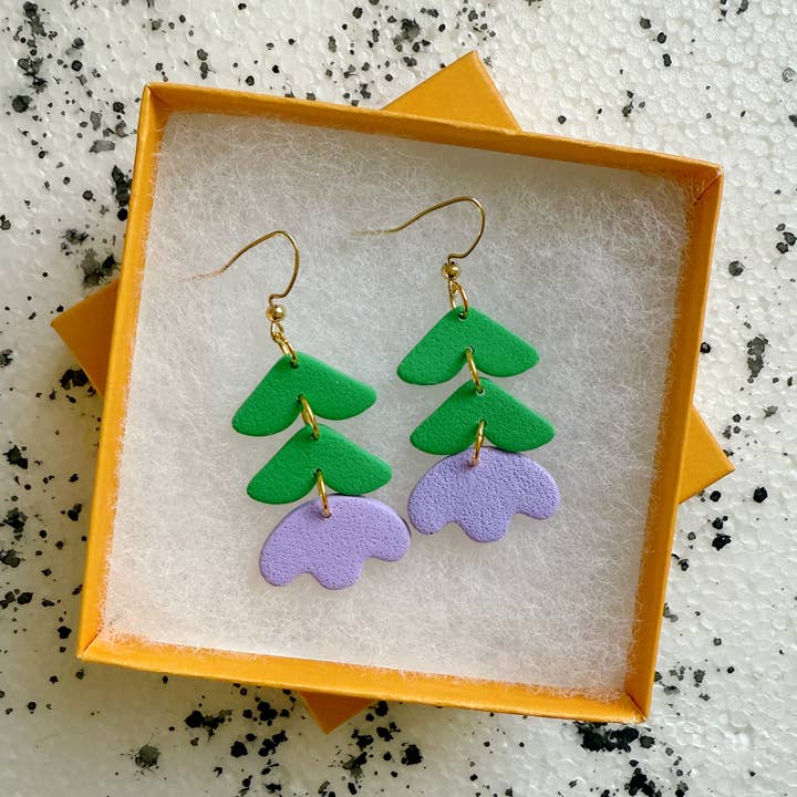 Lemon Lee Studio - Wholesale Dangle Earrings - Verbena Drop Earrings0