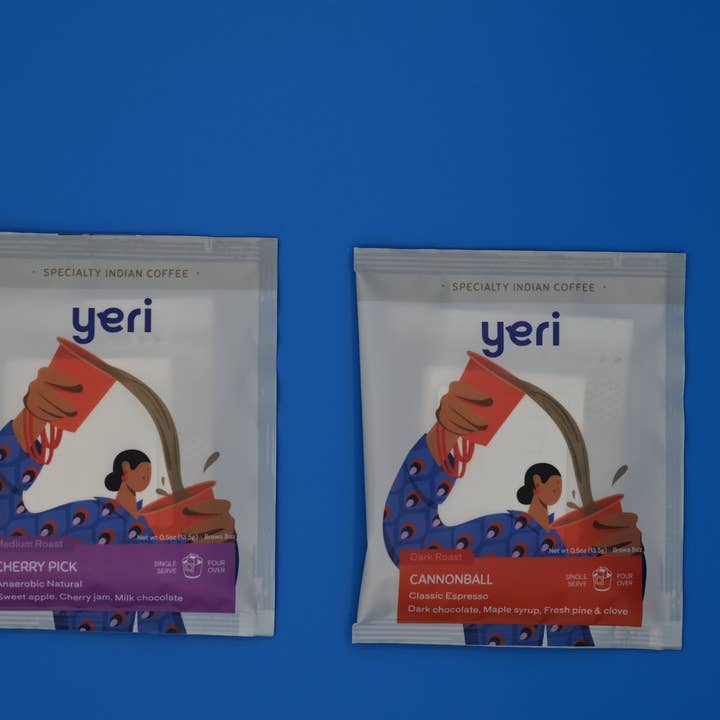 Yeri Coffee - Wholesale Ground coffee - Yeri Coffee Single-Serve Pour-Over Filters (10-Count)