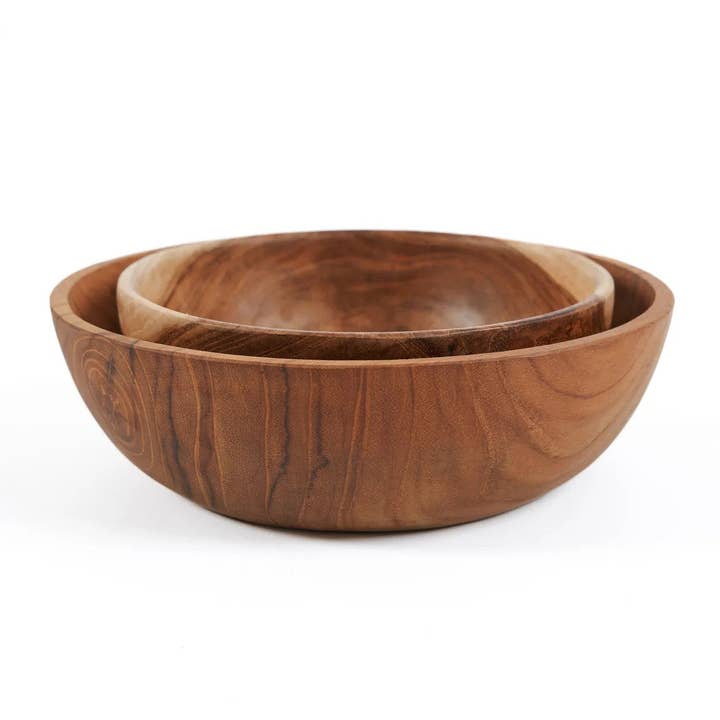 Bazar Bizar Living - Wholesale Serve Bowl - The Teak Root Snack Bowl - S3