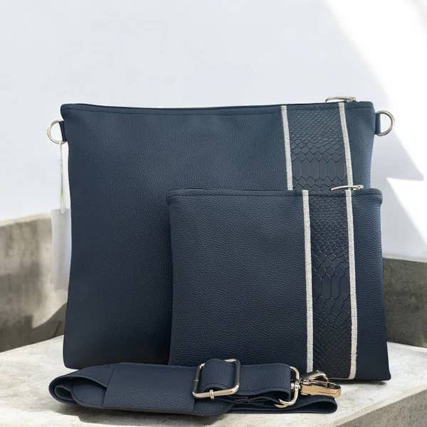 Mensch Kippah - Wholesale Tote Bag - Women's - Leather Tallit & Tefillin Bag Set with Adjustable Strap