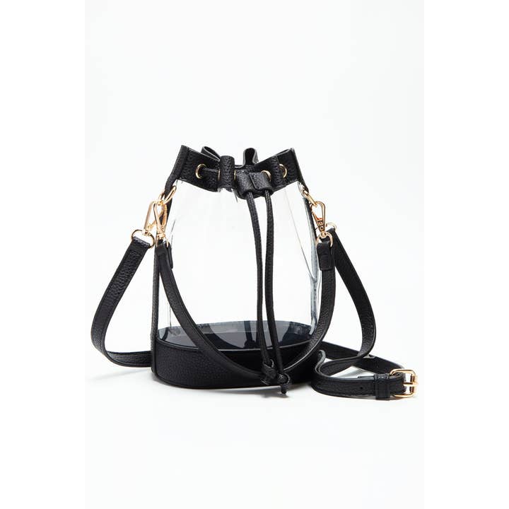 Hana - Wholesale Crossbody bag – Women's - Clear Crossbody Stadium Bucket Bag