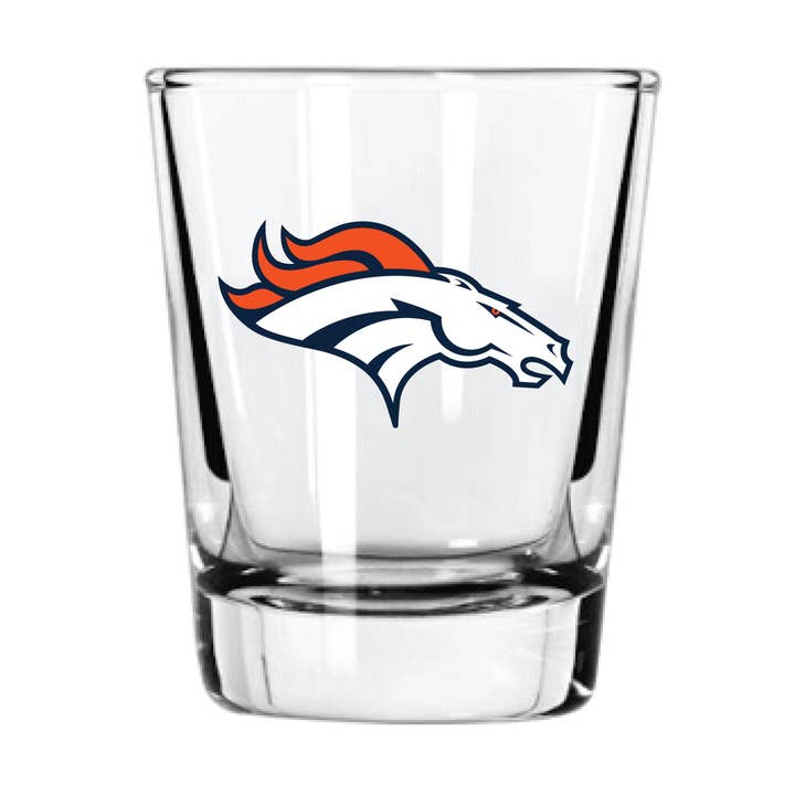 NFL Denver Broncos 2oz Single Shot Glass for wholesale by Mojo Licensing