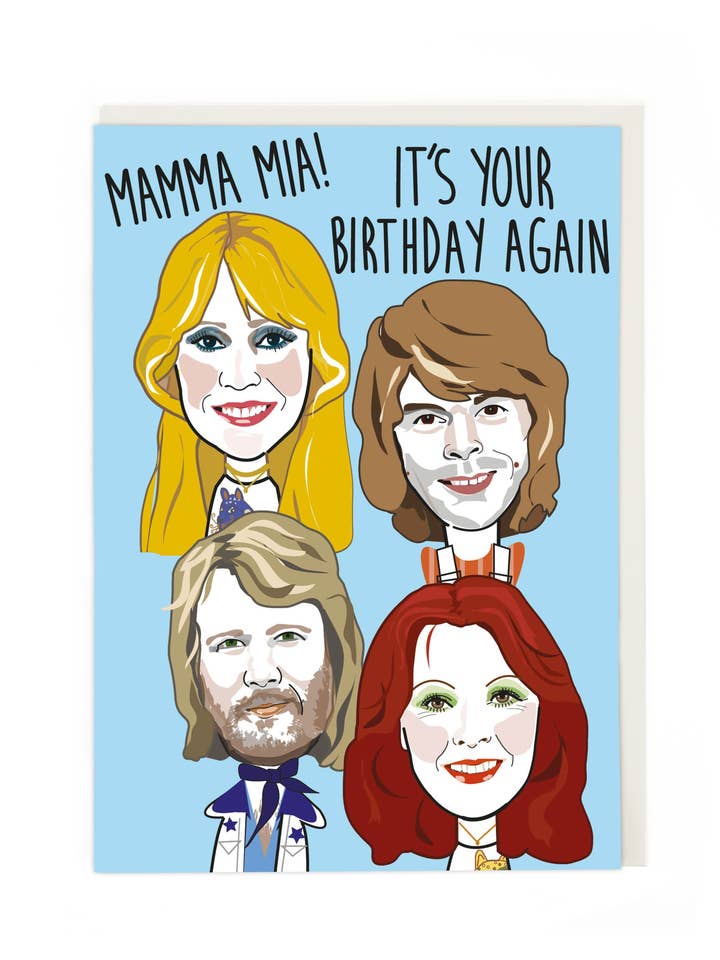 MAMMA MIA pour la vente par Cath Tate Cards