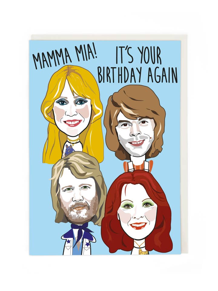 MAMMA MIA for wholesale by Cath Tate Cards