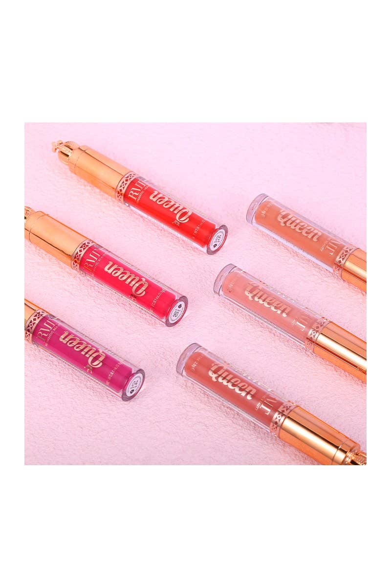 PINEAPPLE Beauty – Engroshandel Læbestift – Romantic Beauty LG7040 Rød Nude Mat Flydende Læbestift - 2411