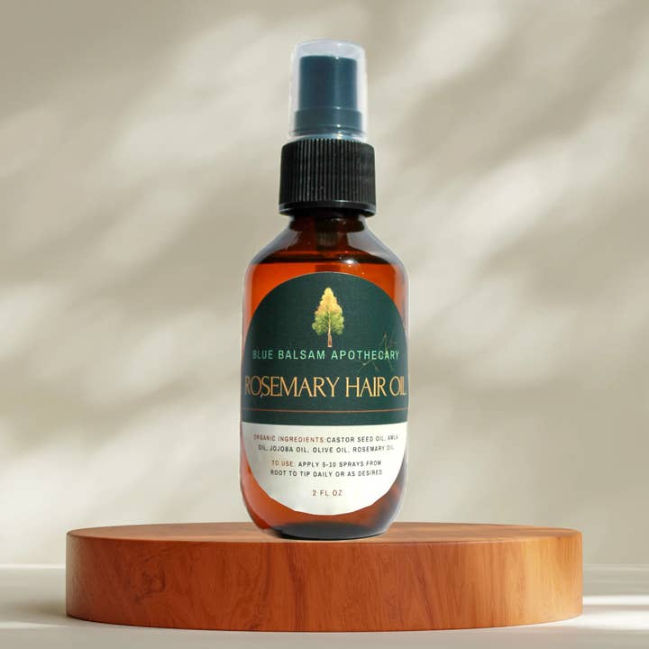 Blue Balsam Apothecary - Wholesale Hair Oil - Rosemary Hair Oil