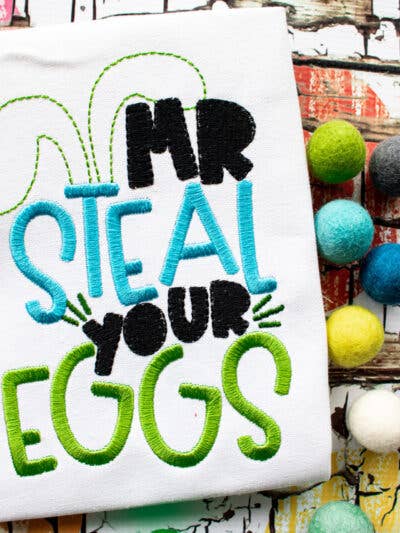 Boy easter t shirt - Steal your eggs for wholesale by Heart n Sol