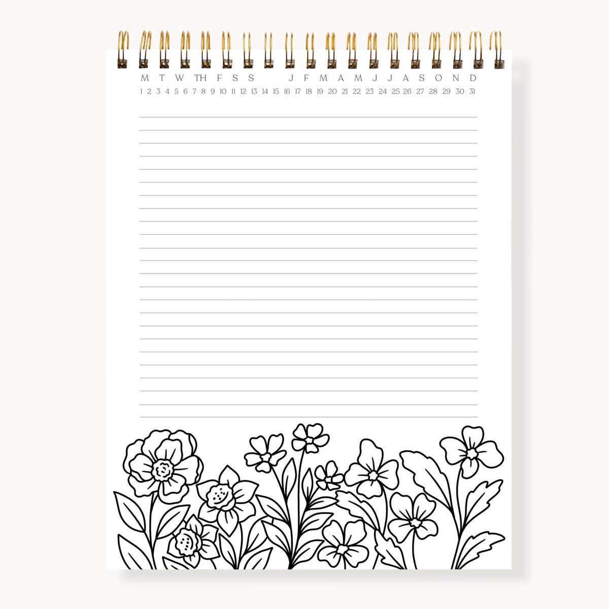 Elyse Breanne Design - Wholesale Notebook - Color-In Notebook1