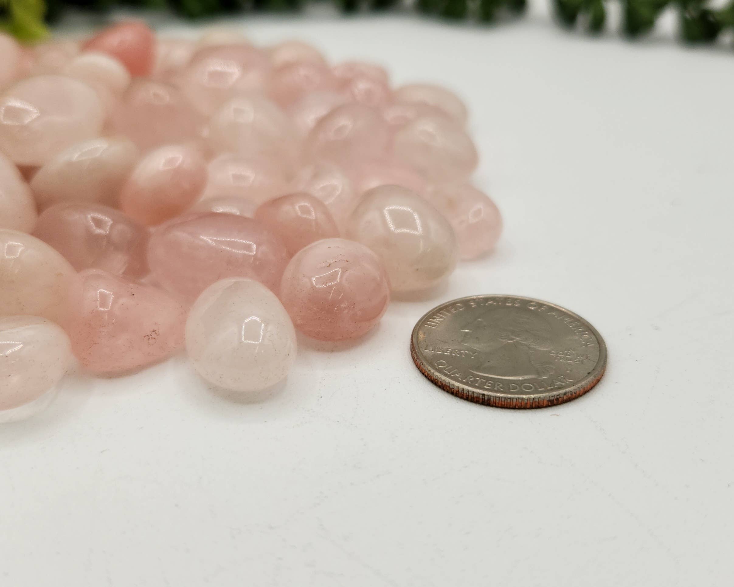 Meraki Gemstones - Wholesale Spiritual Stone/Crystal - Rose Quartz Tumbled Gemstones 10-20mm (0.5kg/1.1lbs)4
