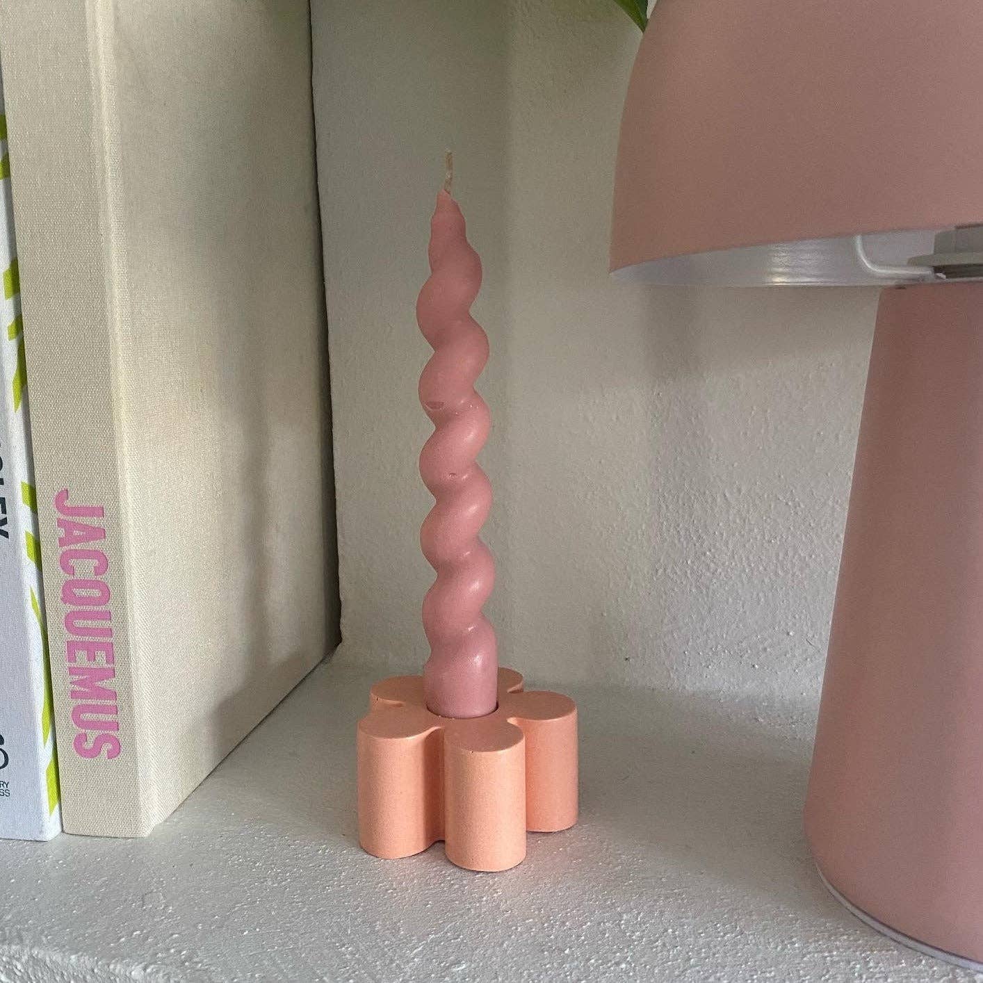 Manara Home – Suporte de vela por atacado – Porta-velas de flor feitos à mão em Jesmonite3