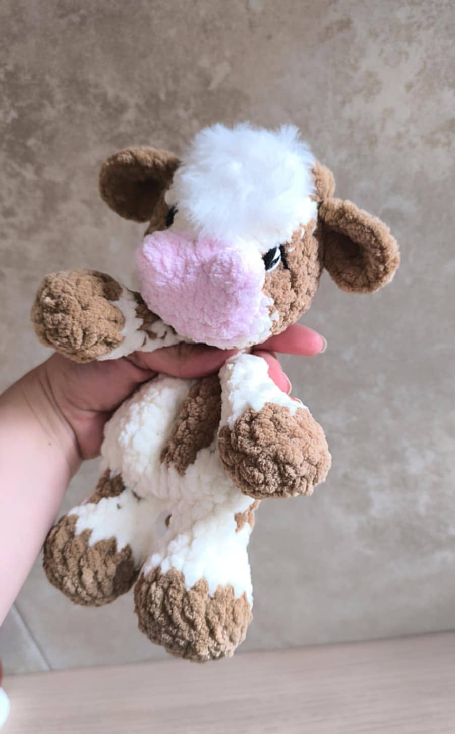 Briars Crochet Crafts - Wholesale Stuffed/Plush Toy - Kids & Baby - Calf snuggler 2