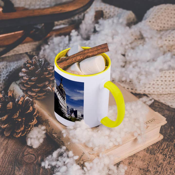 3dRose - Wholesale Coffee Mug - 3dRose, Spain, Madrid, Centro Area, Metropolitan Building - EU27 WBI0198 - Walter Bibikow, Mug5