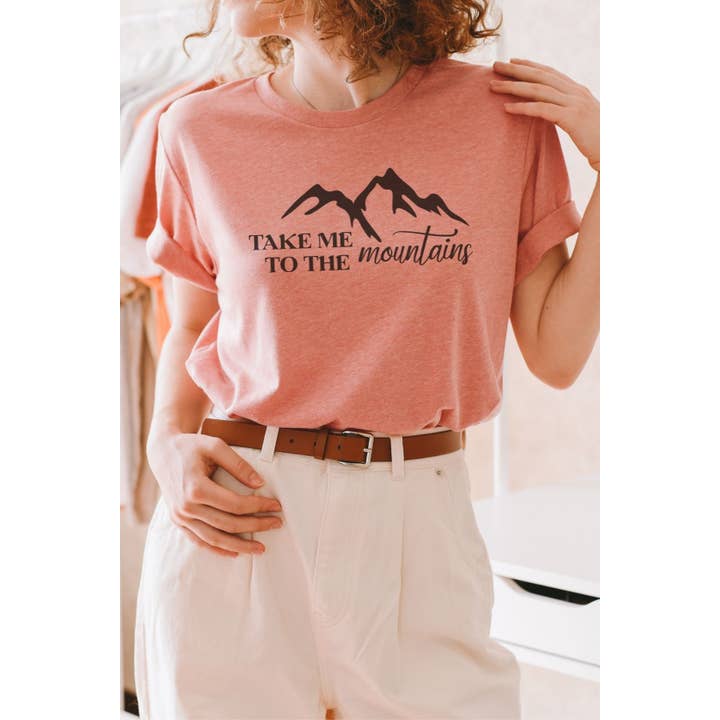 Grafik-T-Shirt „Bring Me To für den Großhandel von Bella Me