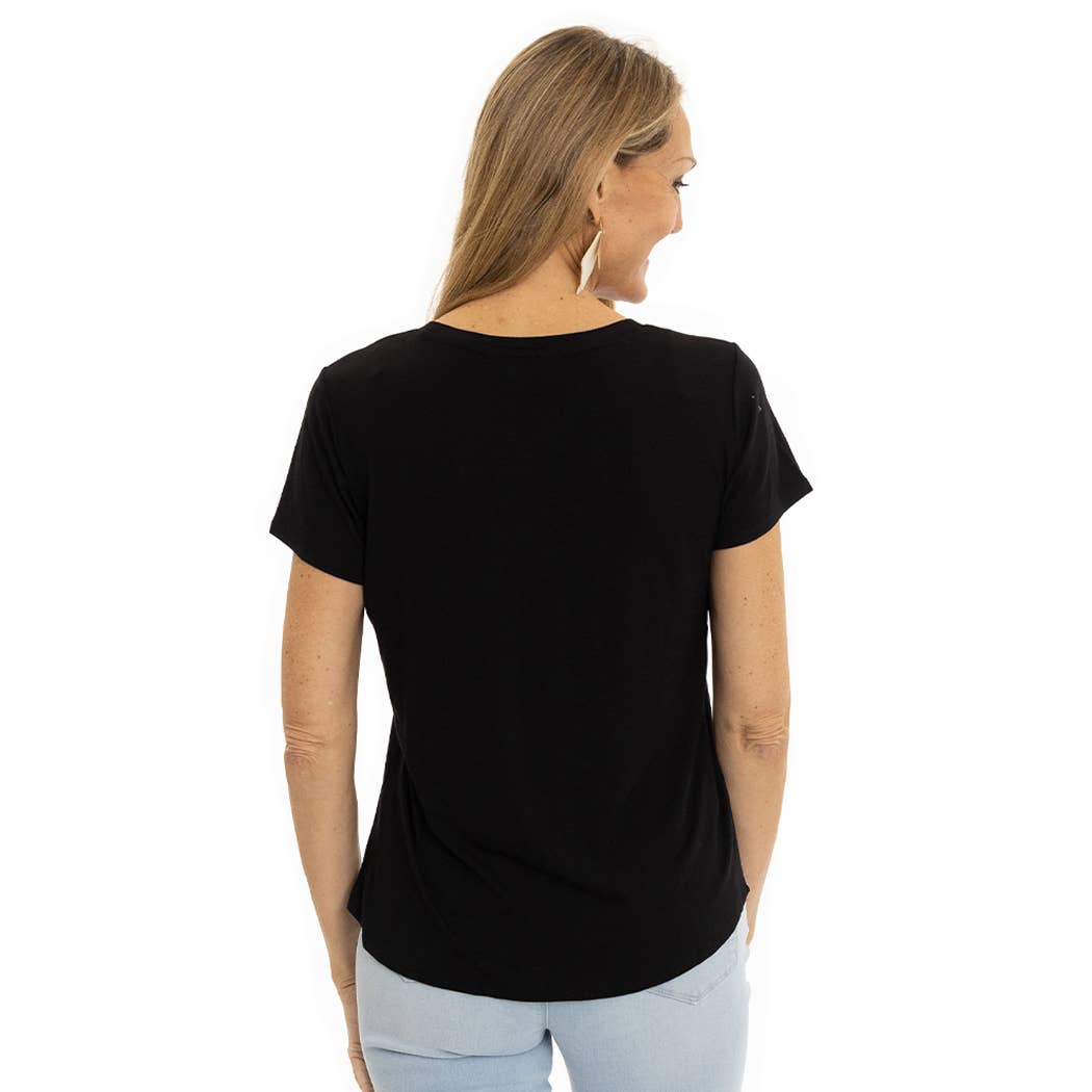 Flying Colors Apparel - Wholesale T-Shirt - Women's - The Scarlet Scoop Neck Tee2