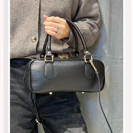 Z et Z - Wholesale Shoulder Bag - Women's - Medium grained leather handbag2