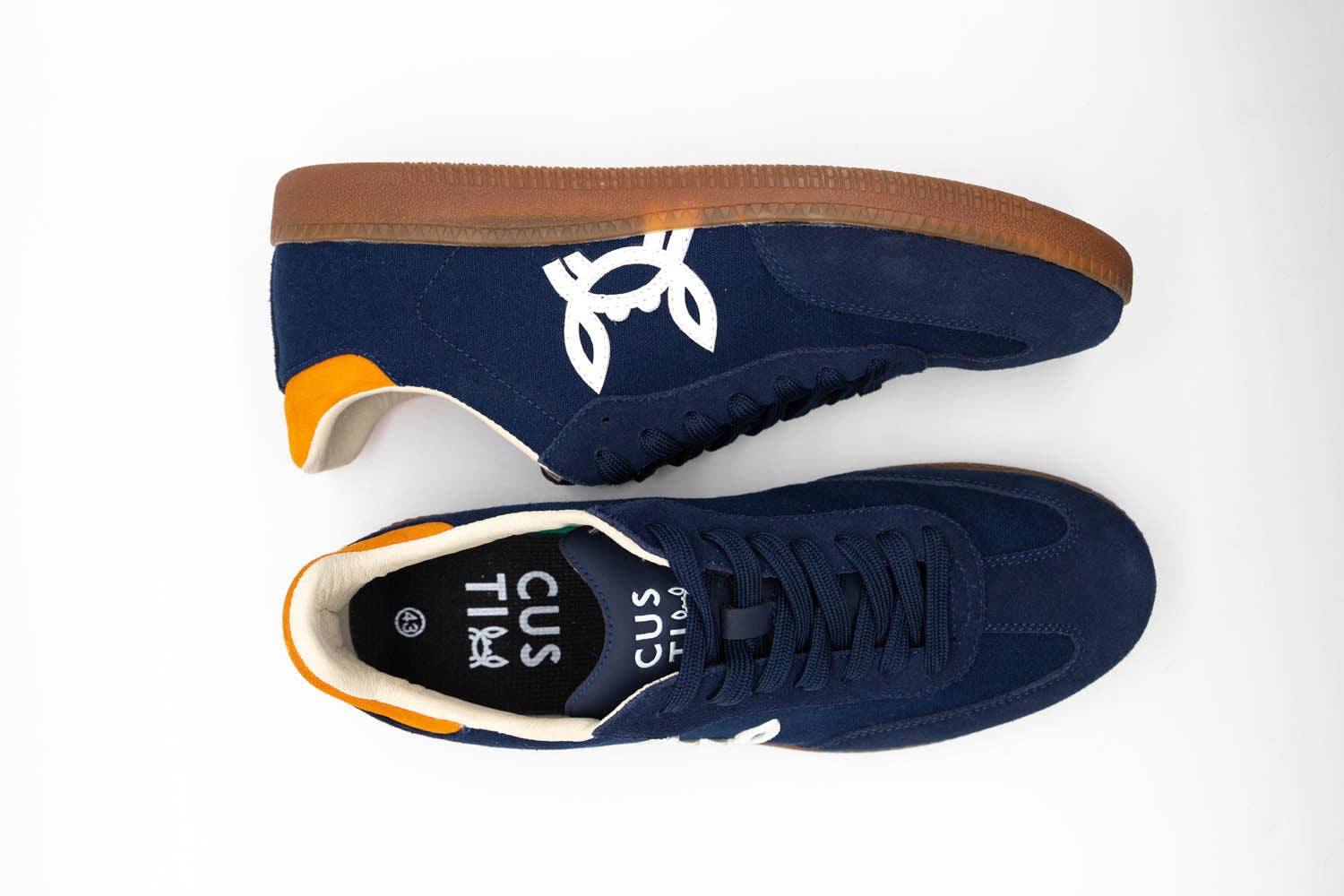 Custi Mikelo: Men's Clothing & Christmas Gifts - Vendita all'ingrosso Sneakers di tendenza - Uomo - Sneaker casual in suede blu navy9