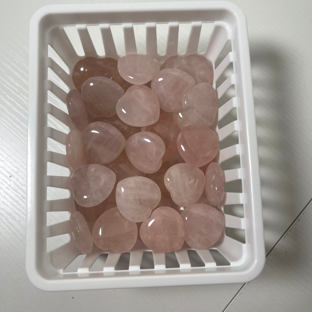 Mystic Showers - Wholesale Party Favor - Rozenkwarts Liefdeshart Feestartikelen | Aangepaste Kristallen Zakjes5