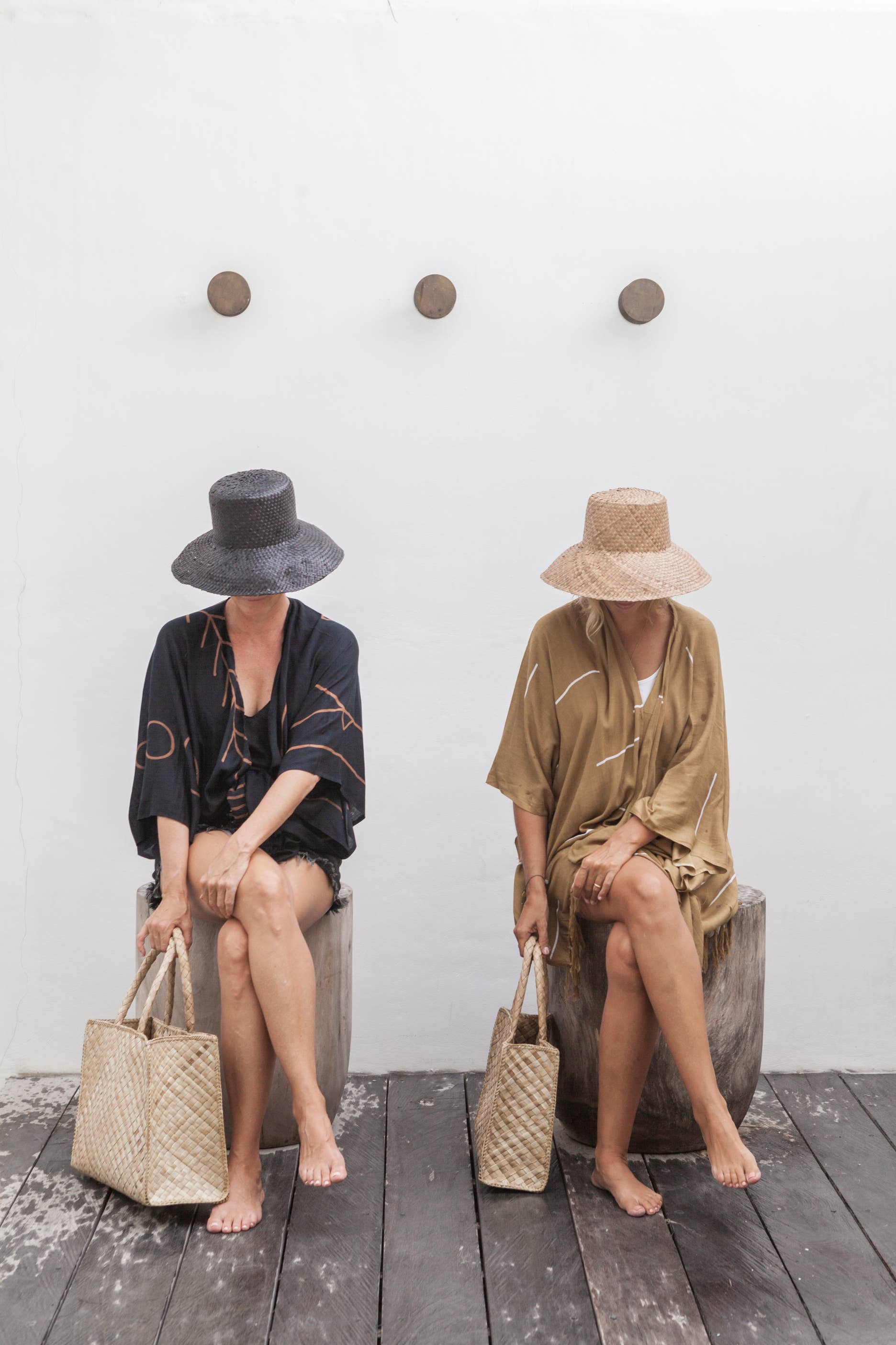 Village Thrive - Wholesale Bucket Hat - Women's - Woven Bucket Hat in Blonde6