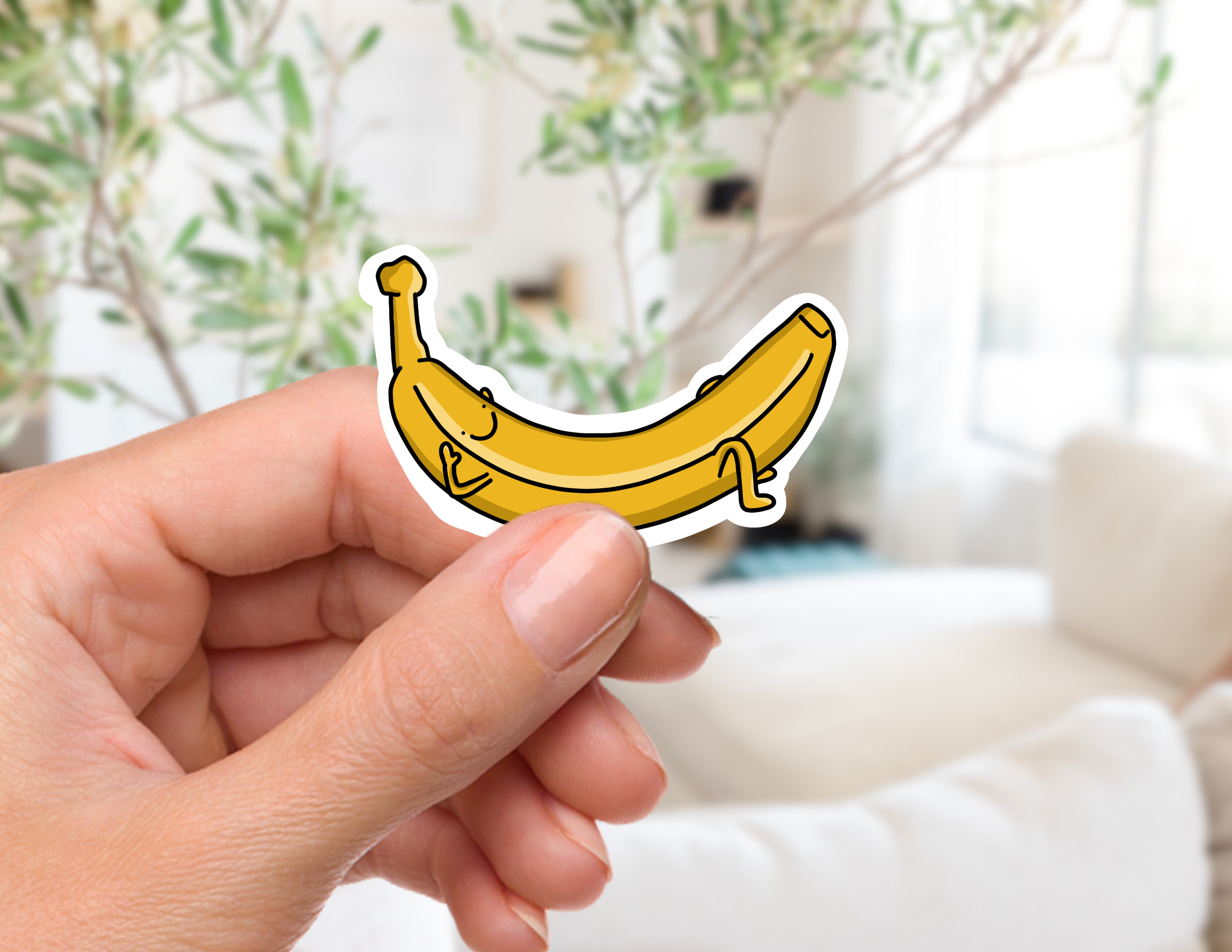 Couch McDoodles - Wholesale Sticker - Health Nuts...but Fruits and Veggies Sticker2