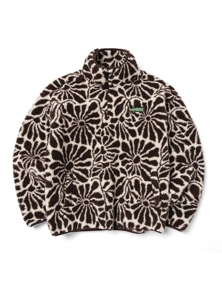 High Desert Wildflowers High Pile Fleece for wholesale by Parks Project