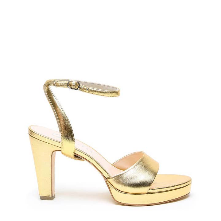 Gold Lo Platform + Marilyn Strap for wholesale by Alterre