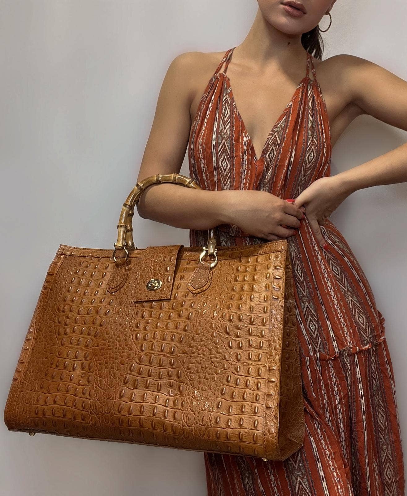 Charlie Leather - Wholesale Tote Bag - Women's - Leontina Xl Tote7