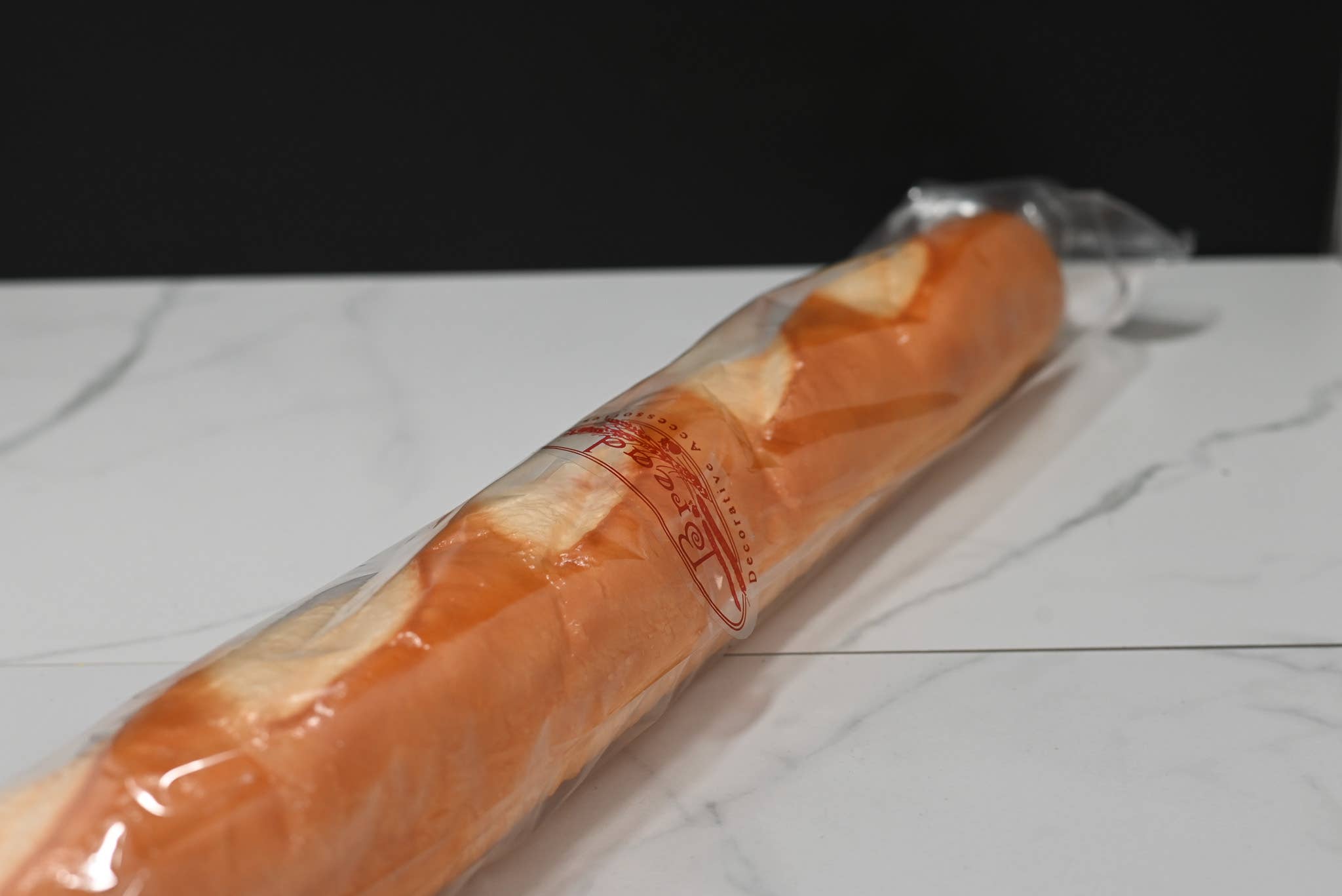 Just Dough It! Fake Foods - Wholesale Decorative Tabletop Object - Fake French Baguette1