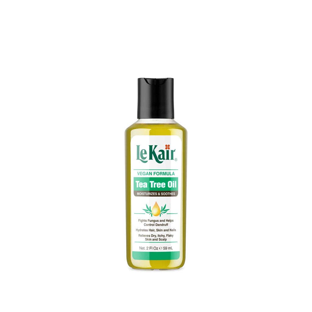 KT Supply - Wholesale Hair Oil - LeKair Hair and Body Oil, Tea Tree Oil, 2 Oz.