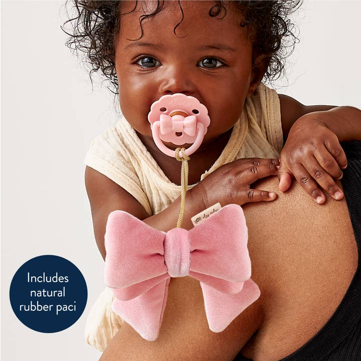 Itzy Ritzy - Wholesale Pacifier - Baby - *NEW OPTIONS* Bitzy Pal Natural Rubber Pacifier & Plush27