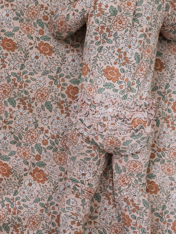 Dream Big Little Co. - Wholesale Jumpsuit - Baby - AUTUMN BLOSSOM DREAM RUFFLE ROMPER13