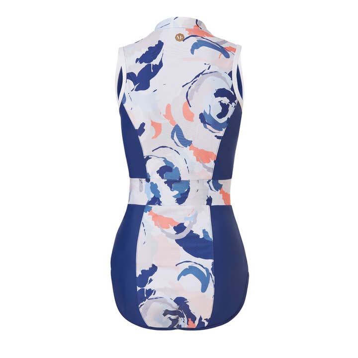 Blue Belize Mamba • Tank Suit • ECONYL® • OEKO-TEX® certified for wholesale on Faire1