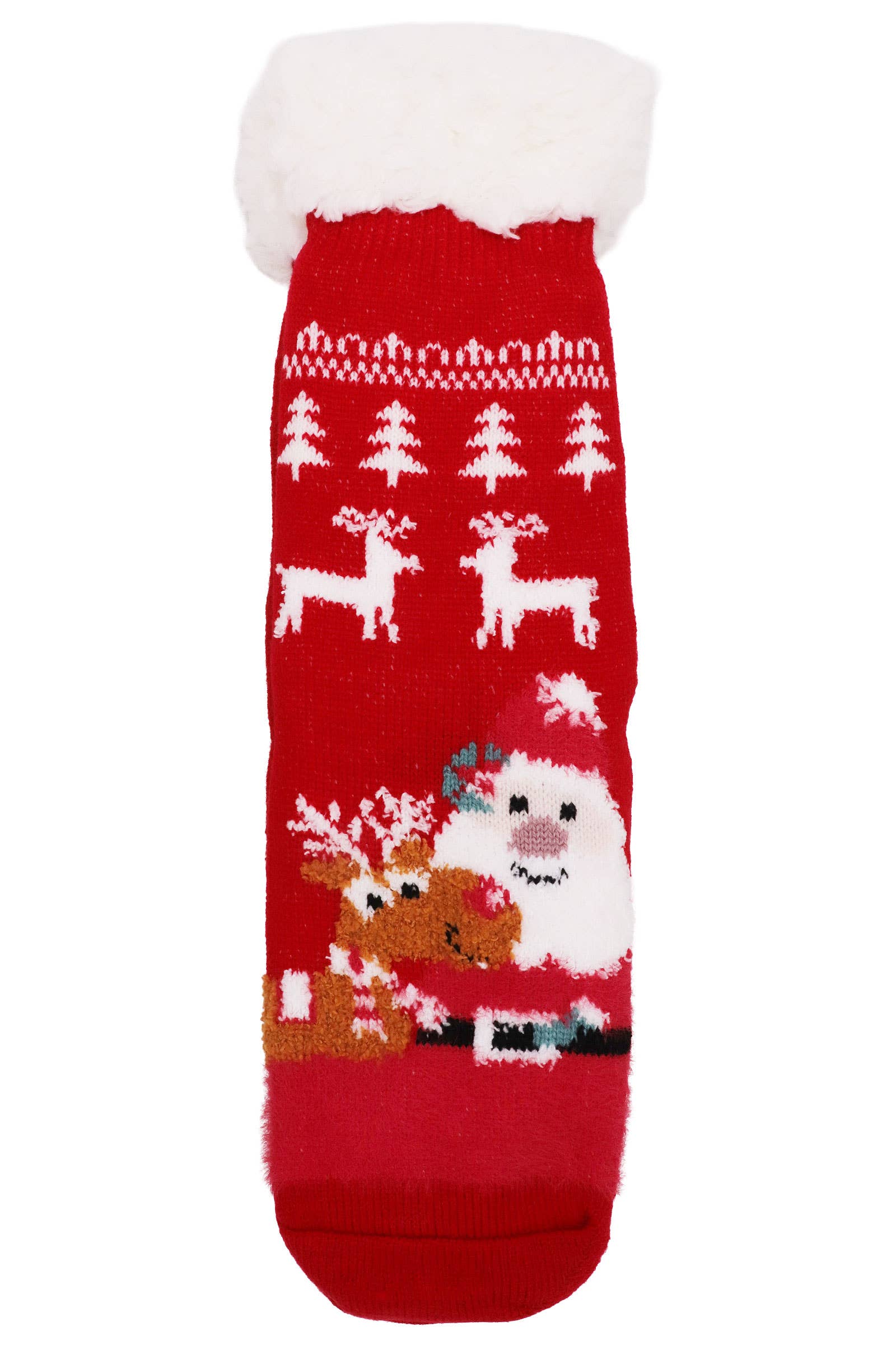 ASSORTEREDE Juletykke fleece skridsikre loungesokker for engroshandel på Faire7