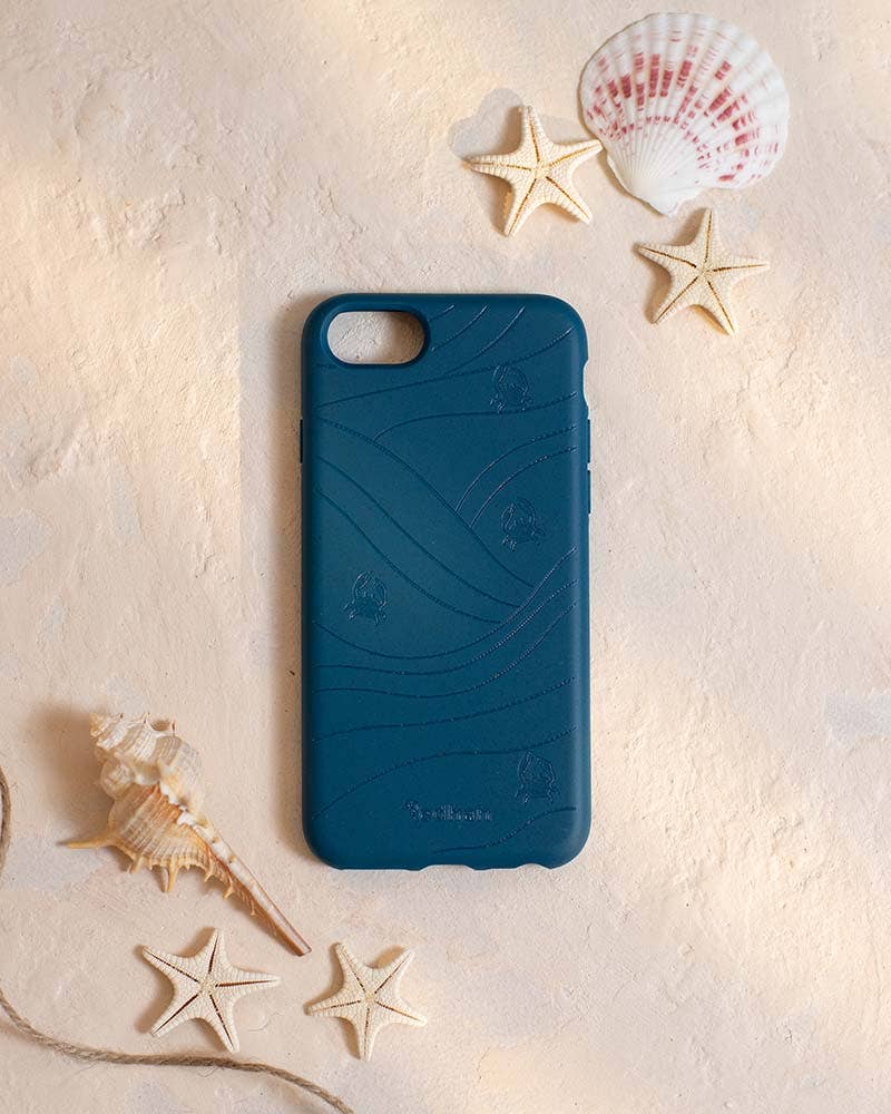 Redhan - Wholesale Phone Case - Unisex - Biodegradable and Eco-friendly Phone Case in Navy Blue Crabs6
