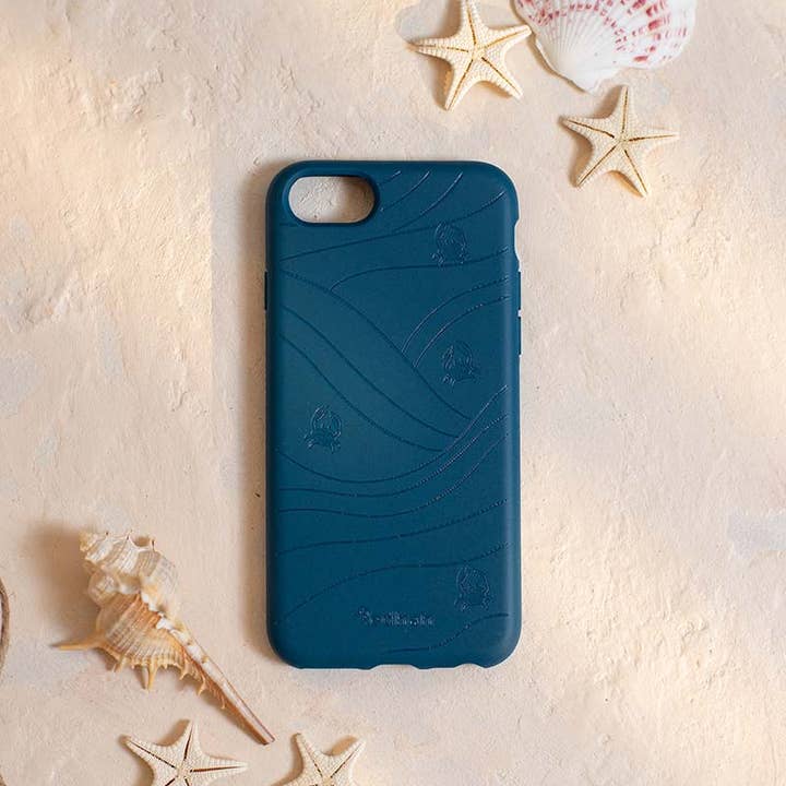 Redhan - Wholesale Phone Case - Unisex - Biodegradable and Eco-friendly Phone Case in Navy Blue Crabs6