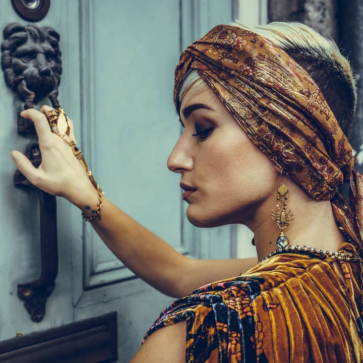 Trollbinde - Wholesale Dangle Earrings - Labradorite Scorpion Drop Earrings1