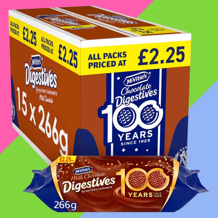 Gaffney's Sweets & Treats Wholesale - Venta al por mayor Galletas - Galletas Digestive de Chocolate con Leche McVitie's 15x266g1