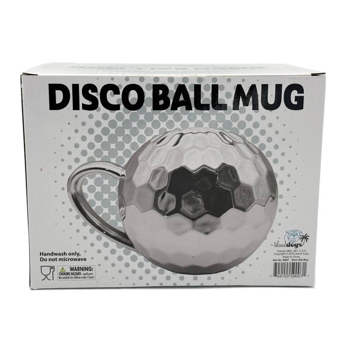 Island Dogs - Wholesale Coffee Mug - Giant Disco Ball Mug