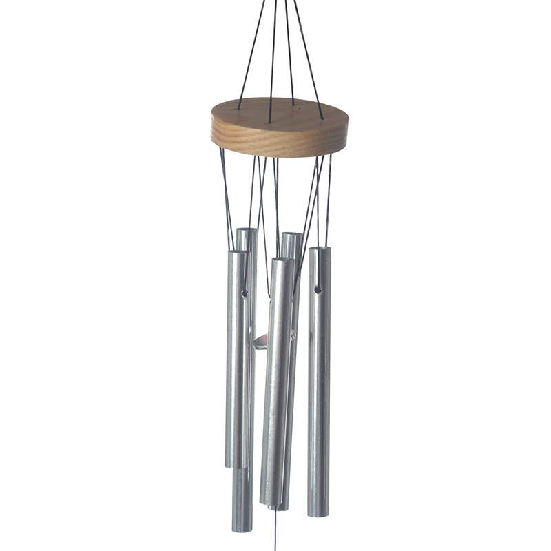 Puckator EU - Wholesale Wind Chime - Wooden Wind Chime with Metal Tubes 37cm1