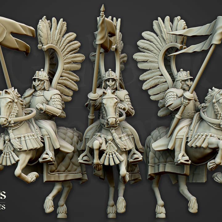 Cavalieri Hussar alati per la vendita all'ingrosso da parte di Forg3d