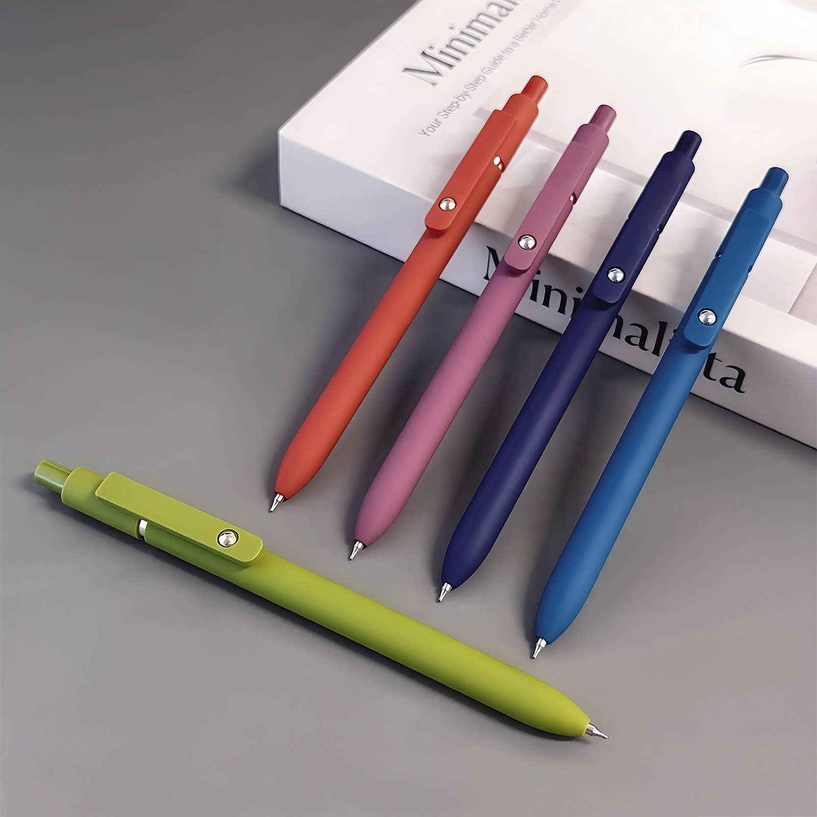 Wrapables.com - Wholesale Pen - Wrapables Smooth Retractable Black Ink Gel Pens 0.5mm, Set 512