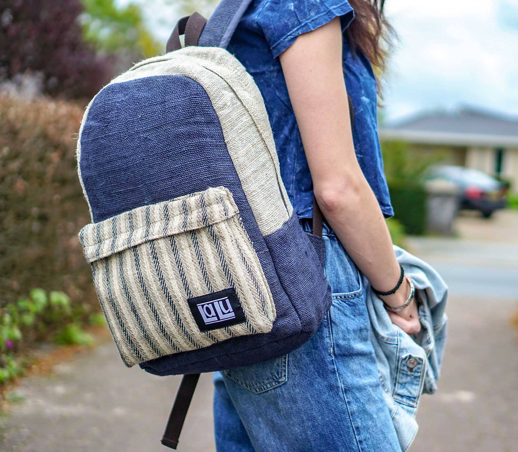 LaLu - Wholesale Backpack - Unisex - Sisir Backpack | Organic Hemp2