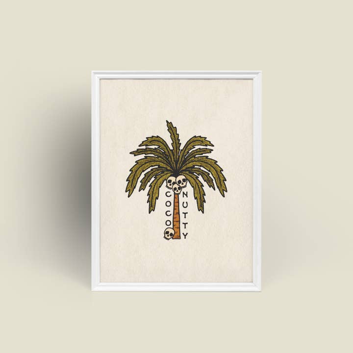 Coco Nutty Print for wholesale by Kick Step Design